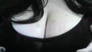 hotwife otaku nerdy Watching Manga (Akane wa Tsumare Somerareru) during the time that playing with her Large Titties #three