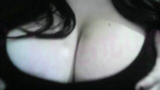 hotwife otaku nerdy Watching Manga (Akane wa Tsumare Somerareru) during the time that playing with her Large Titties #three