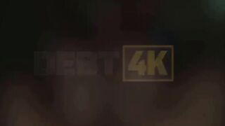 DEBT4k. Hardsex with a debt collector