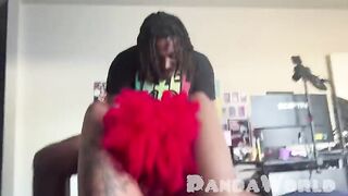 Lord Panda Gets two Chocolate Harlots for Valentine's Day Pt 1