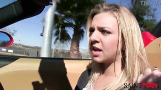 Tiffany’s alone, playing with her Hitachi, groaning softly as that babe fingers her curly snatch