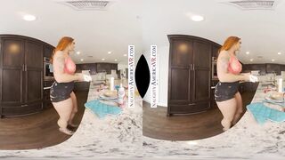 Wicked America - Your wife's ally, Siri Dahl bangs U in the kitchen!!