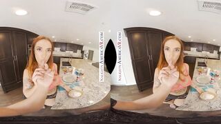 Wicked America - Your wife's ally, Siri Dahl bangs U in the kitchen!!