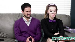 Angelica Moore plays the therapyst perfectly guiding the Stepdad stepdaughter duett