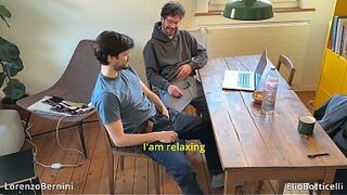 I show my homosexual ally str8 porn, this guy was greater quantity interested in me!