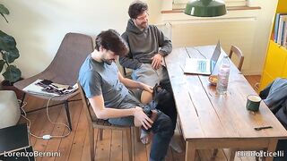 I show my homosexual ally str8 porn, this guy was greater quantity interested in me!