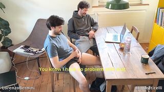 I show my homosexual ally str8 porn, this guy was greater quantity interested in me!