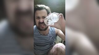 A talented homo stud from Russian Federation cums whilst masturbating 3 times in a row! And swallows hawt new cum 3 times in a row! This guy's so impure that this guy's willing to eat cum all day lengthy!!!