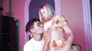 Stepson reunites with his stepmother after a lengthy time and they relive old memories