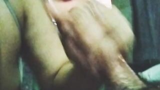 Me and him blowing ang playing my self