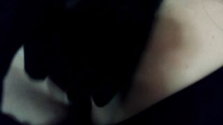 Erika & Jill Pt3! Unmasking from kigurumi doll Jill to play with rubber Erika and her rubber twat!