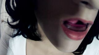 Erika & Jill Pt3! Unmasking from kigurumi doll Jill to play with rubber Erika and her rubber twat!