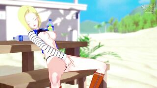 Compilation of lesbo sex and masturbation Android eighteen