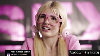 ROCCO SIFFREDI - Excited Luna Bbunny Takes Monster Penis Hardcore - Live Podcast Pounding