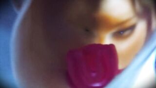 Empty Poppy 1! Your girlfriend's rubber vampire beauty face mask... for u to wear?! Do u dare?