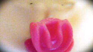 Empty Poppy 1! Your girlfriend's rubber vampire beauty face mask... for u to wear?! Do u dare?