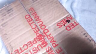 Unboxing Silicone Female Hands for Female Mask