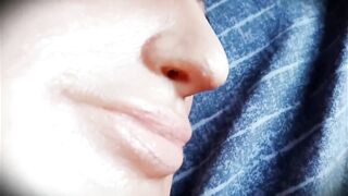 Empty Ely 1! Playing with female mask Ely, a rubber face of mother i'd like to fuck step mother!