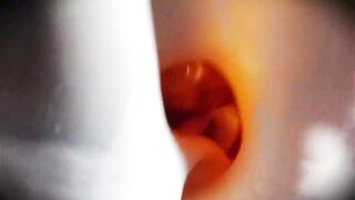 Empty Ely 1! Playing with female mask Ely, a rubber face of mother i'd like to fuck step mother!