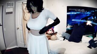 Elfie & Poppy Pt1! Awkward and shy Rubber manga doll Elfie shows u her cute rubber body!