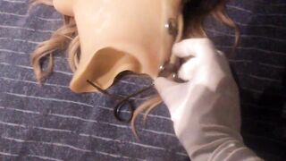 Empty Reni two! Female mask Reni's fantasy of u wearing her