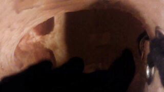 Empty Happi 1! Here is female mask Happi for u to check out! Beautiful on outside, coarse on inside!