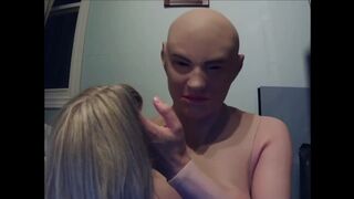 Kathy and Playmate Pt4! Unmasking without female mask Playmate!