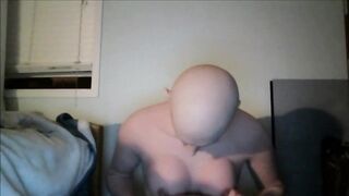 May and May Pt4! I put on my second female mask May with titties!