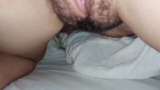 Stepdaughter Lets Me Bang Her Shaggy Twat