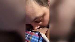 Stepdaddy Eating My Marvelous Cunt