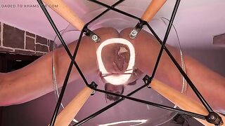 Golden Shower Glasss Chair