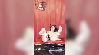 Harley Quinn Plays with Her Butt by Magda