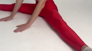 leggings stretching dominatrix socks