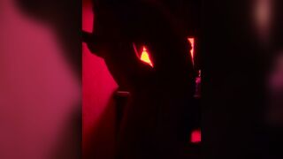 Intensive Romanic Sex in Red Room Leads to Creampie