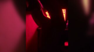 Intensive Romanic Sex in Red Room Leads to Creampie