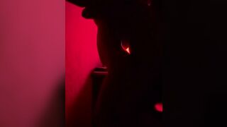Intensive Romanic Sex in Red Room Leads to Creampie