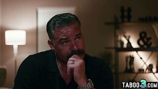 Large titties older and her perv hubby lure a stupid letin thot into coarse sex