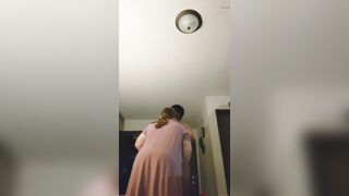 Cute big beautiful woman Wearing Costume Gets Pounded Doggy