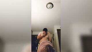 Cute big beautiful woman Wearing Costume Gets Pounded Doggy