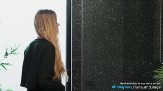 Steamy Shower Sex - Real Amateur Pair (BJ, Doggy & Facial POV)