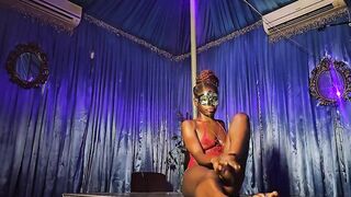 Sexxxy Teen Strippers Work Set in Work Practicing Their Twerking Skills, Who Won?!?!