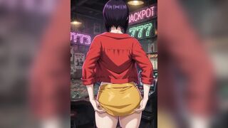 Taut Hairless Booty Snatch Faye Valentine Makes U Want to Cum Hard