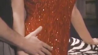 Blond Playgirl in Mask Gets Fingered and Drilled Hard