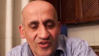 Lewd mother I'd like to fuck Gets Fingered and Drilled in Kitchen Romp