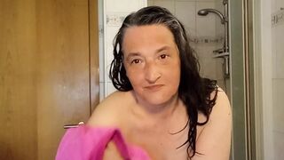 After showering... A pont of time just for u