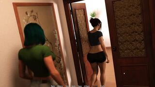 Tgirl Fiona Helping Cuckold Ashe Stepmommy Doing Yoga And Rubbing Snatch