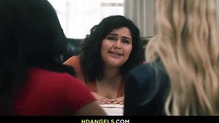 During Parent-Teacher Conference, Stepmom and Stepdaughter's Hidden Wishes Unleashed: A Secret Rencounter After the Teacher Steps Without the Room