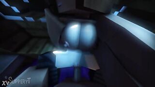 Toon scene cute beauties get drilled