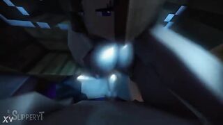 Toon scene cute beauties get drilled