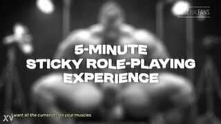 Sticky Muscle Chaps Day 45 Preview, AI-Generated Muscle Lads, Large Knobs, Large Cum Loads